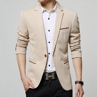 wholesale factory price spring autumn men fashion one buttons blazers suits men business casual blazers suits high quality