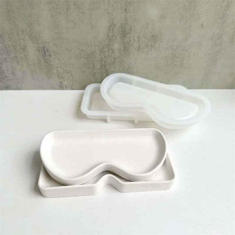 Mould Coaster Saucer Crystal Drop Glue Mold Home Decor Craft Gift