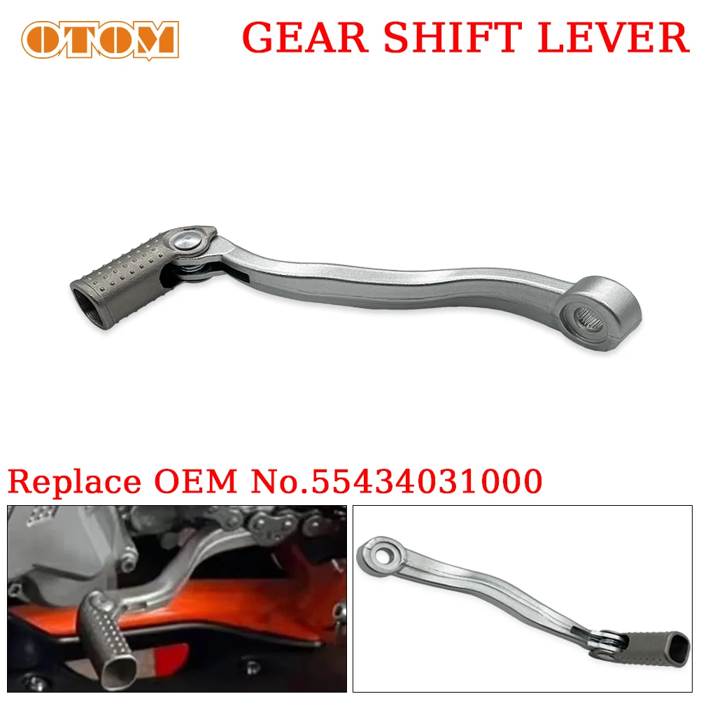 

Рычаг переключения передач мотоцикла, алюминиевая кованая педаль переключения передач для KTM SX EXC XCW 250 300 Husqvarna TC TE GASGAS EX MC, 2-тактные детали