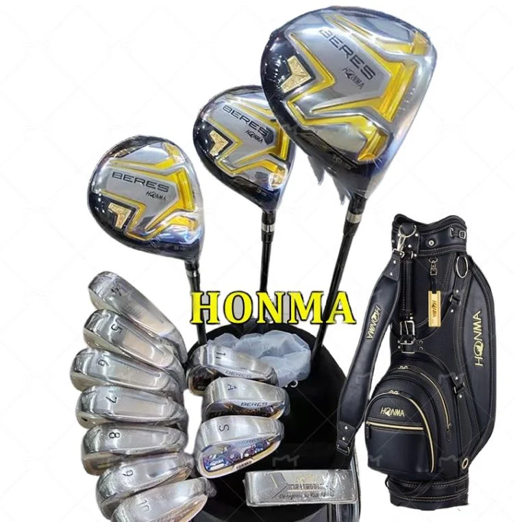 

2023 new HONMA S08 Men Golf clubs BERES Golf complete set Driver+fairway wood+irons+putter graphite shaft