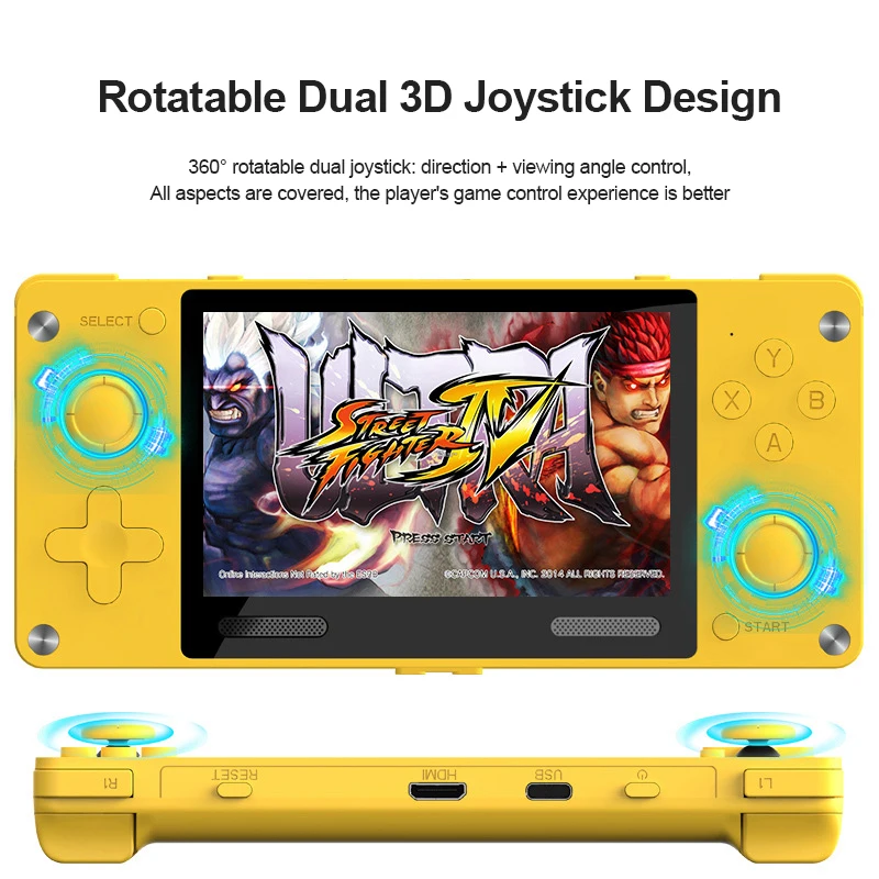 

Консоль игровая, портативная, двойная, беспроводная, для 4 человек, ПЗУ 32 Гб