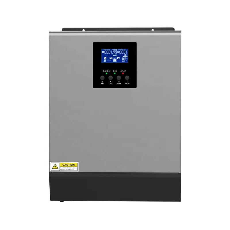 

Solar inverter with complete accessories equipped with intelligent solar charger controllers