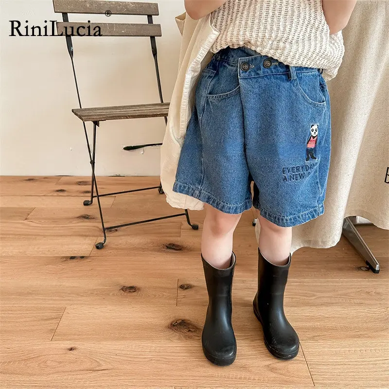 

New Summer Baby Girls Clothes Fashion Children Boys Casual Shorts Toddler Casual Costume Infant Clothing Cartoon Jesns