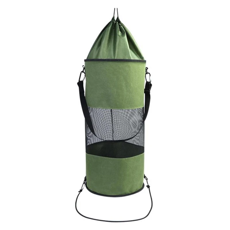 

Boat Trash Bag,Portable Outdoor Mesh Trash Bag for Your Boat, Kayak,Yachts,Hanging Car Garbage Bag
