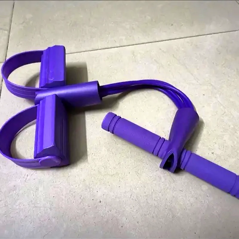 4-трубный съемник педалей для йоги женские эспандеры тренировка живота талии рук