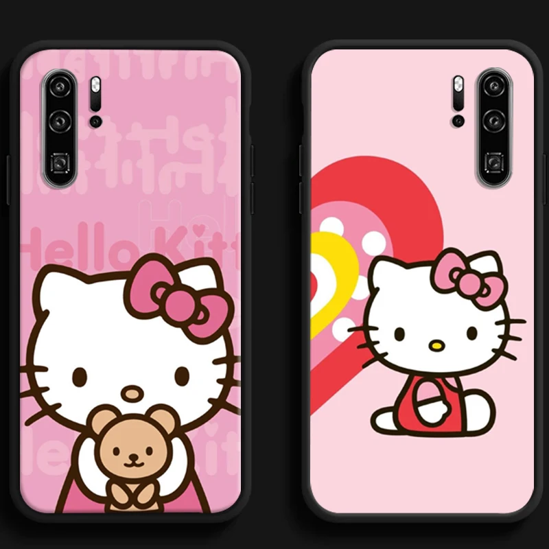 

Hello Kitty Cute Phone Cases For Huawei Honor Y6 Y7 2019 Y9 2018 Y9 Prime 2019 Y9 2019 Y9A Cases Carcasa Coque Soft TPU