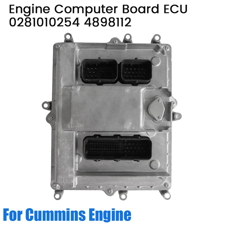

Engine Electronic Control Unit ECU Computer Board Control Module 0281010254 4898112 For Cummins Engine