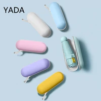 yada capsule compact portable mini pocket parapluie rain and sun 5 folding umbrellas for women gift uv fashion umbrella ys220022