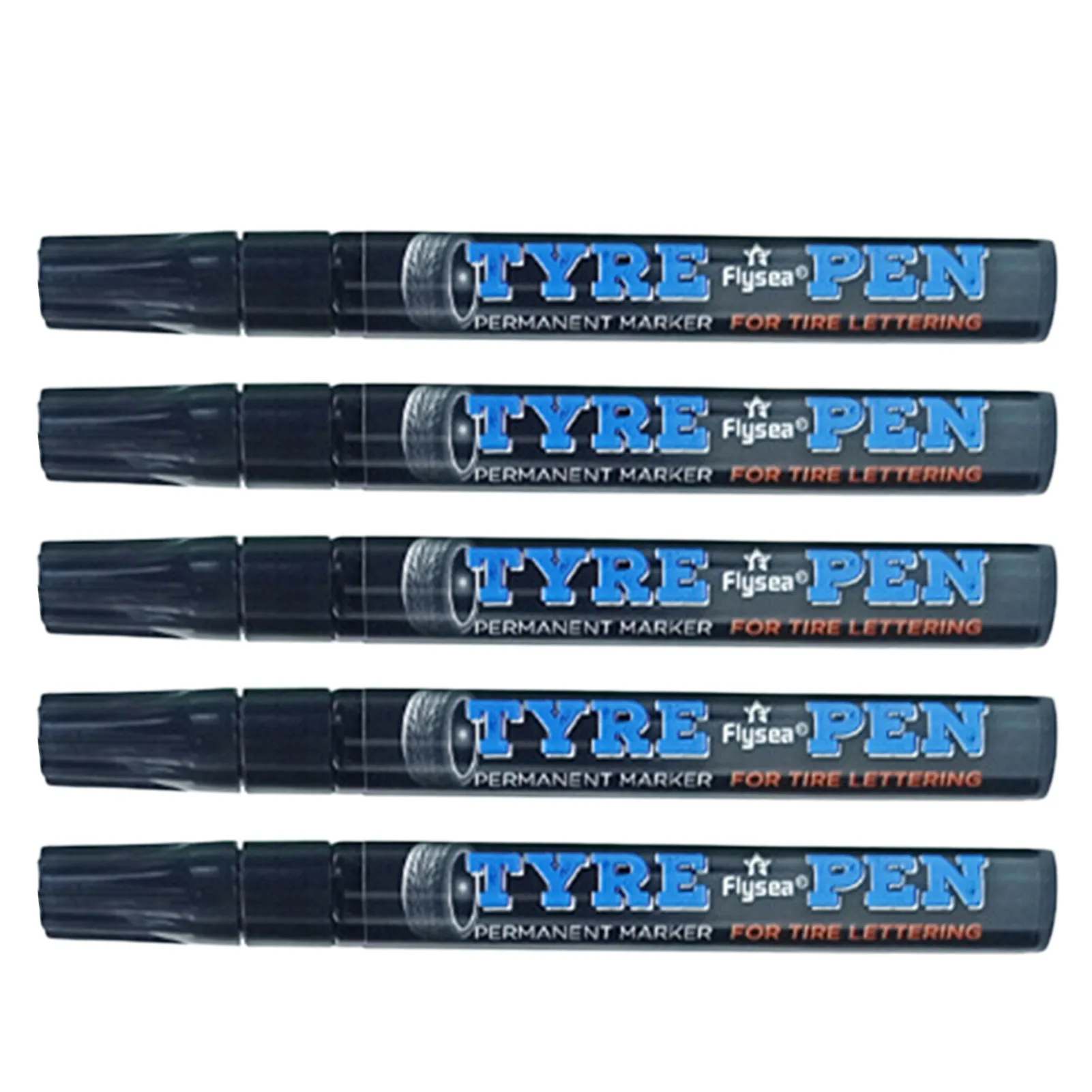 

White Marker Pen White Tyre Marker For Car Tires Water Based Ink White Paint Pens For Tire Glass Black Paper Fabric Ceramic