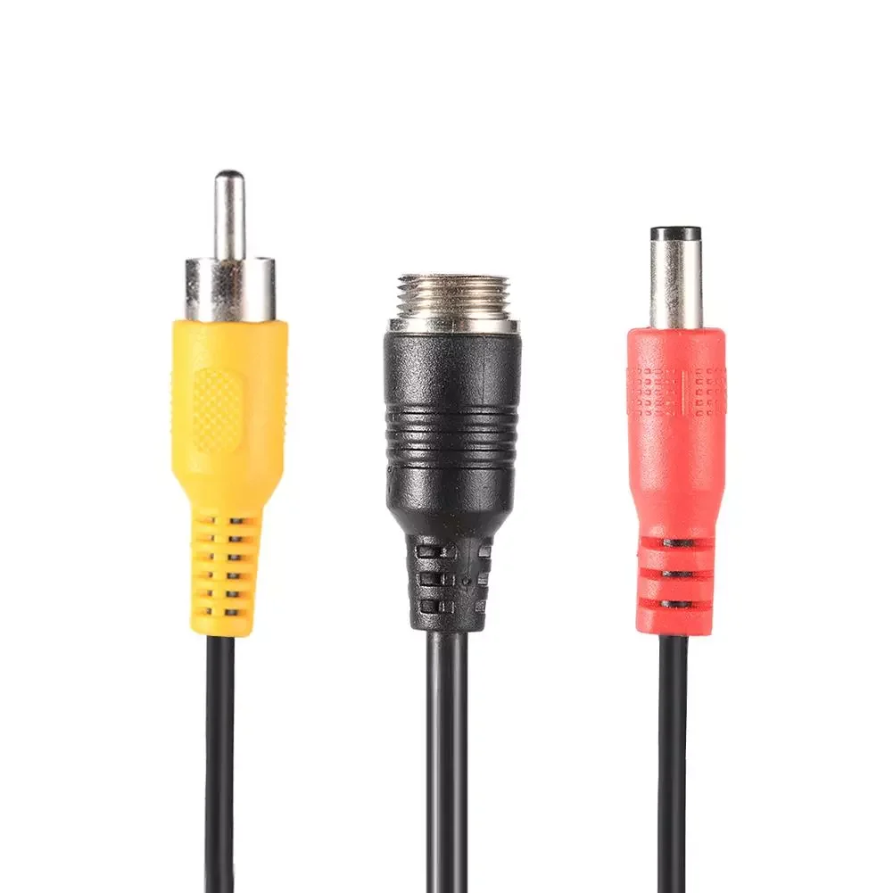 

NEW Aviation Connector to RCA Male DC Male Extension Cable Adapter Converter for CCTV Camera Security DVR