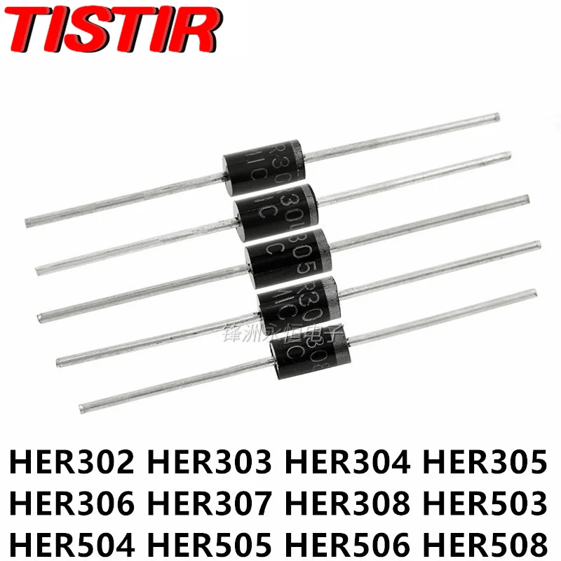 Диод her303. Her303 диод характеристики и аналоги. Диод her303. Диод her307 3a 1000v 70ns. Her507 характеристики.