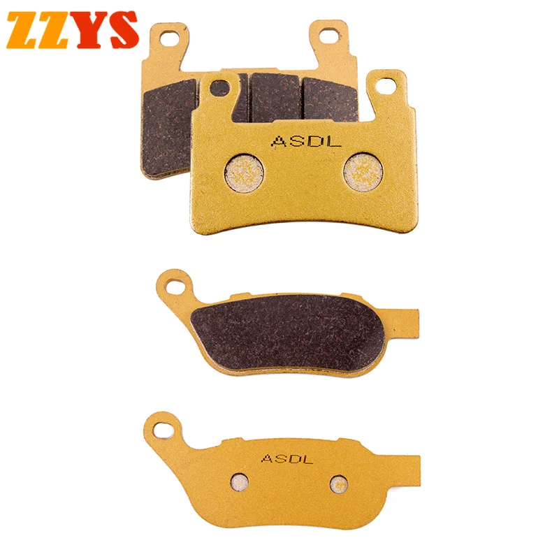 

Motorcycle Ceramic Front Rear Brake Pads Disc For HARLEY DAVIDSON FLSTFBS Fat Boy S 2016 2017 2018 FXST Softail Standard 2015