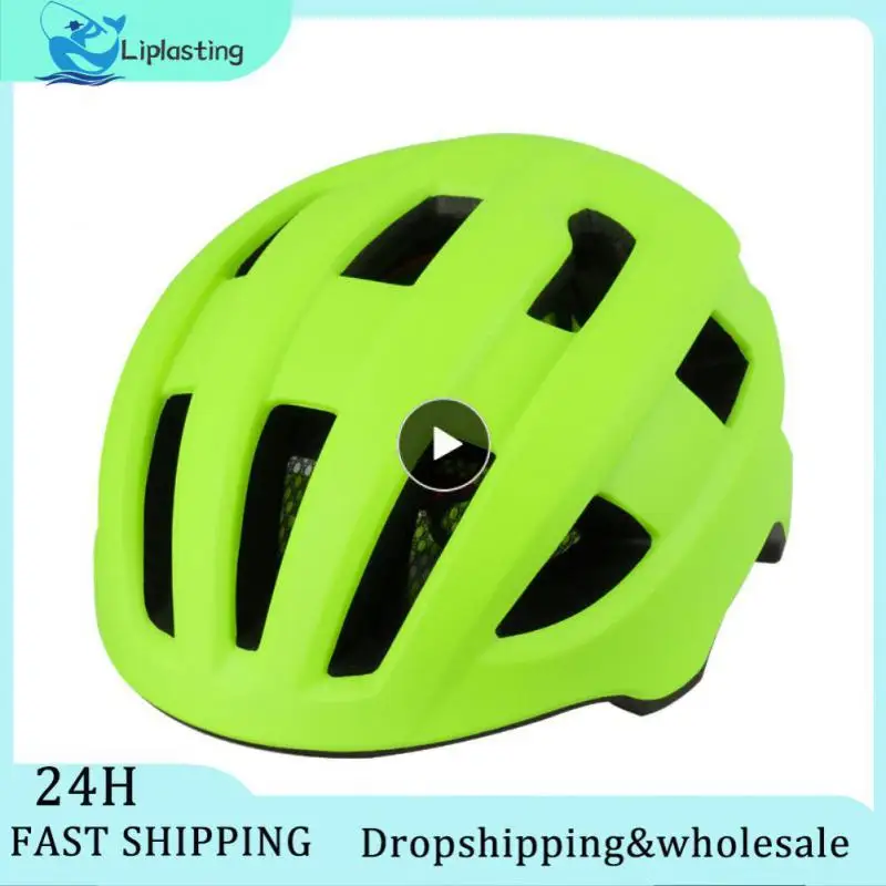 

Bicycle Helmet One-piece Moulding Mountain Road Outdoor Sports Safety Helmet Impact Resistance Breathable Protective Cap Gear