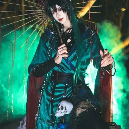 Китайский сериал TGCF Tian Guan Ci Fu Xie Lian Hua Cheng Косплей Костюм QiRong Qi Rong Qing D Ye You Cos Платье