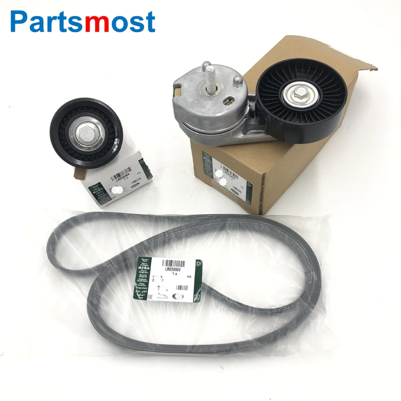 3,0 дизельный генератор переменного тока, натяжитель ремня, шкив для Land Rover Range Rover 13- RR Sport Discovery 4 LR035502 LR035493 LR036304