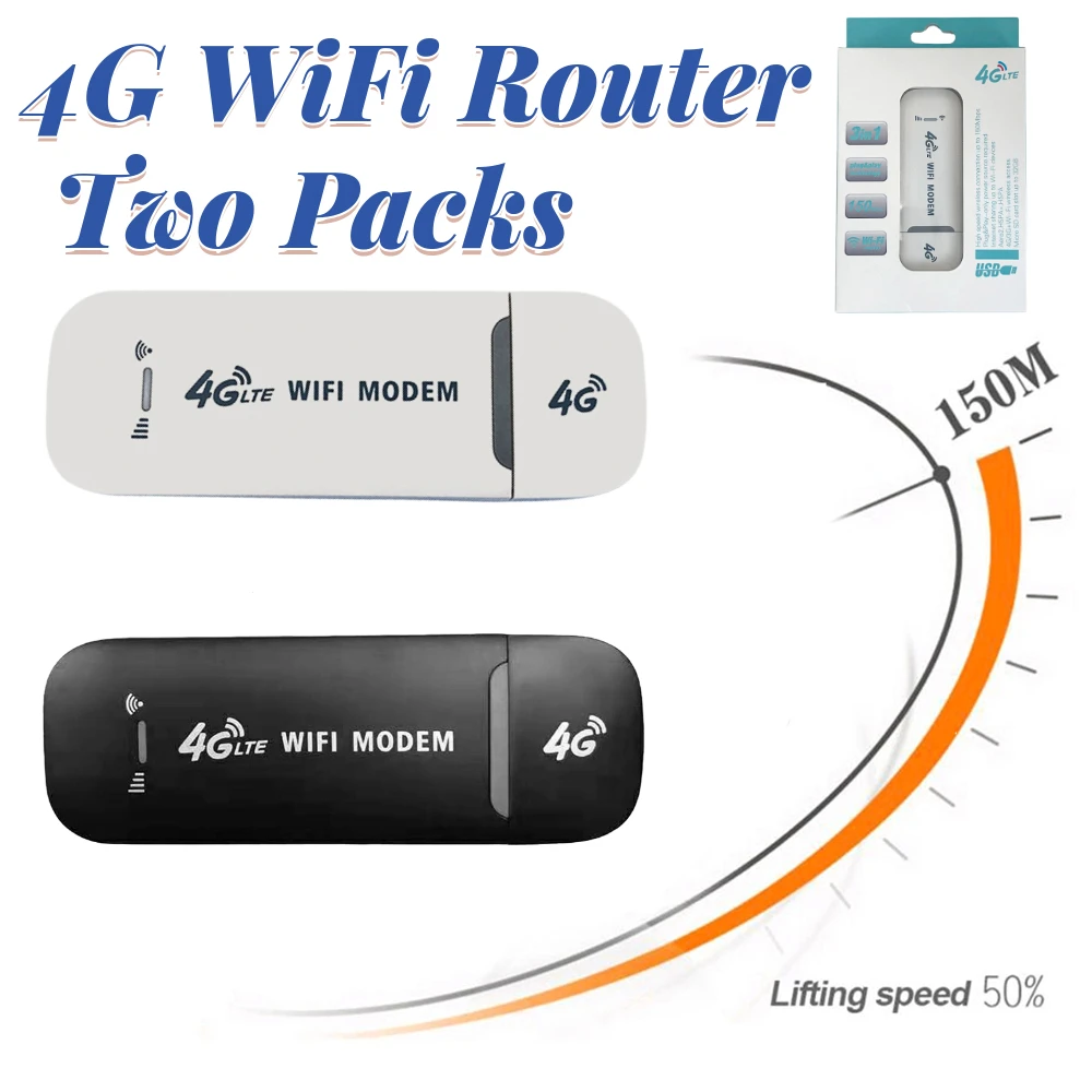 2/1 adet 4G WiFi yönlendirici LTE USB Modem Dongle 150Mbps Unlocked WiFi kablosuz ağ adaptörü Hotspot yönlendirici dizüstü bilgisayarlar için