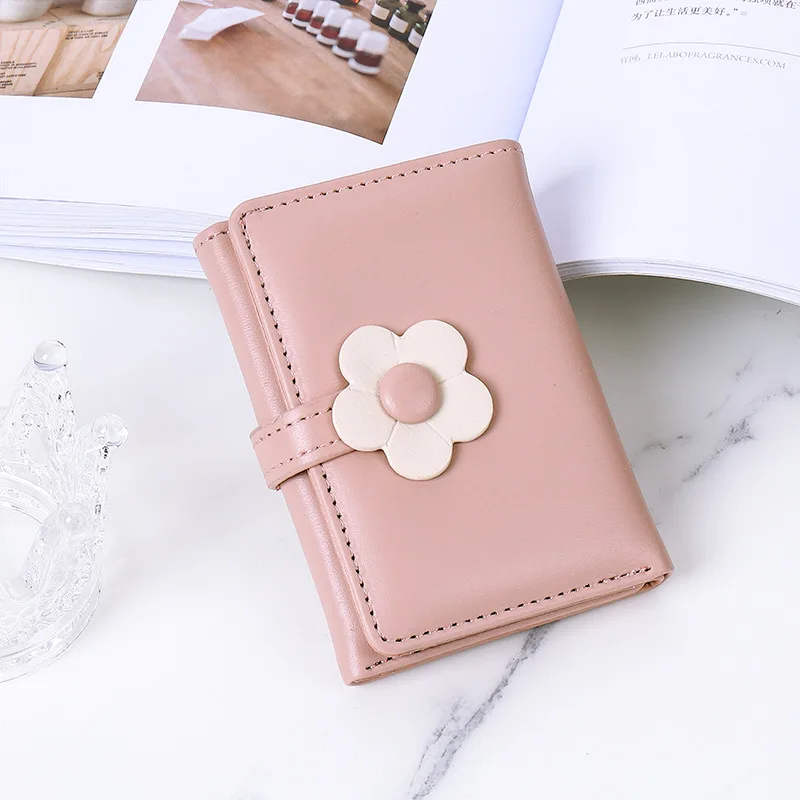 Women Wallet Short Small Three-fold Wallet Female Multi-card Card Holder Coin Purse Lady Clutch Mini Money Bag Wallet Carteras