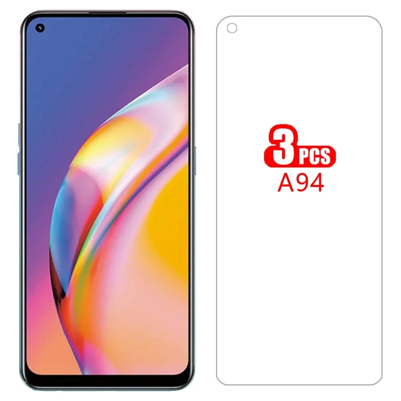 чехол для oppo a94 5g защитная пленка экрана закаленное стекло на oppoa94 a 94 94a 6 43