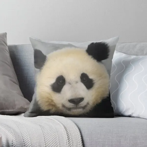 

Giant Panda Xiao Qi Ji At The National Z Printing Throw Pillow Cover Bedroom Office Cushion Case Fashion Pillows not include