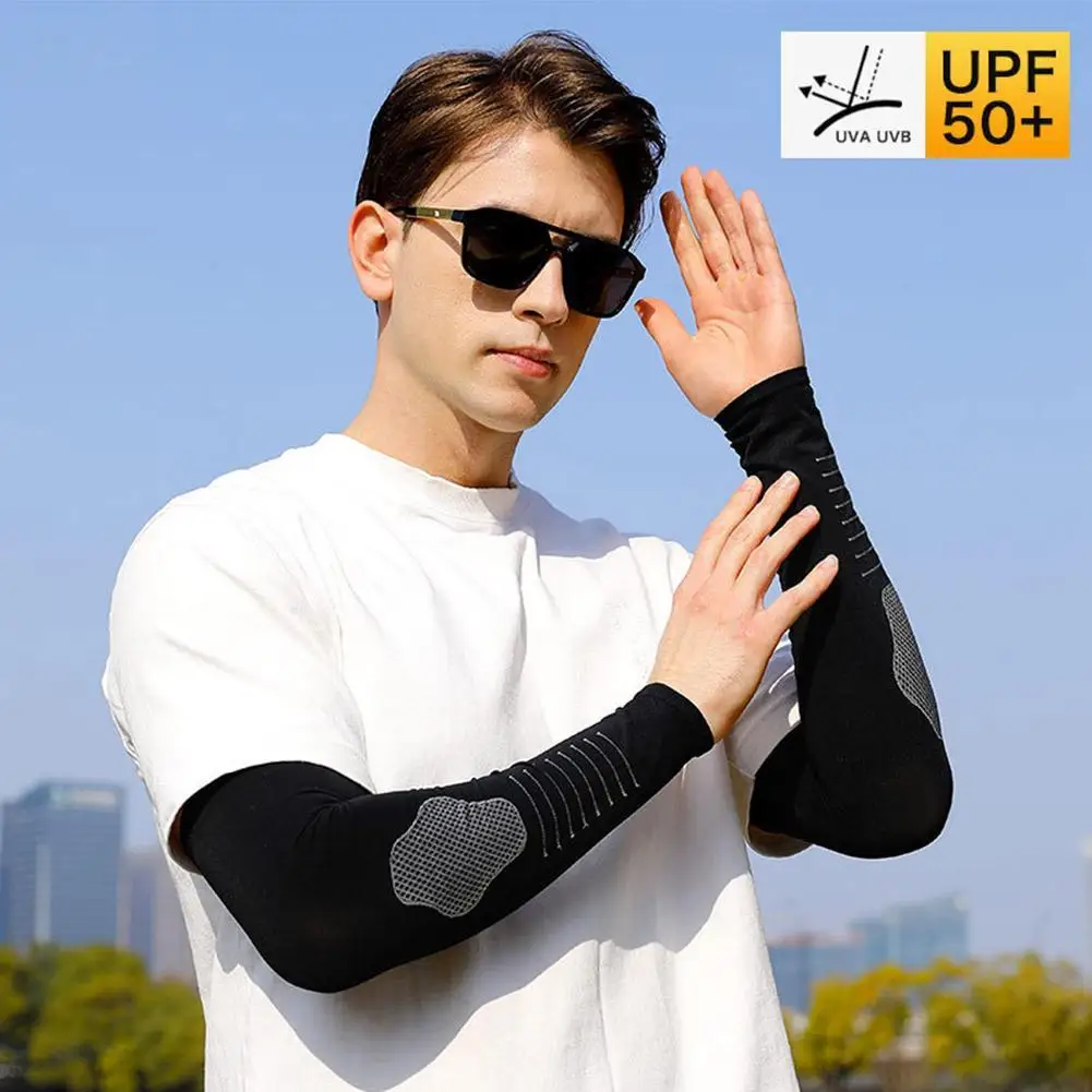 1 пара эластичные рукава для защиты от солнца