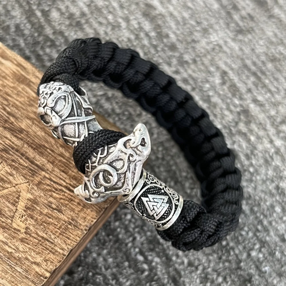 Ностальгия Одина Молот Тора Мьельнир Рунический Diy Бусина Выживание Паракорд