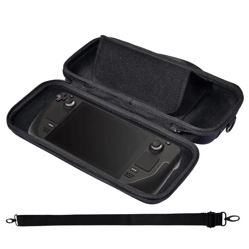 

Сумка для хранения игровой консоли, многослойный Чехол для переноски, с несколькими отделениями для карт, Женский чехол из ЭВА, Жесткий Чехо...