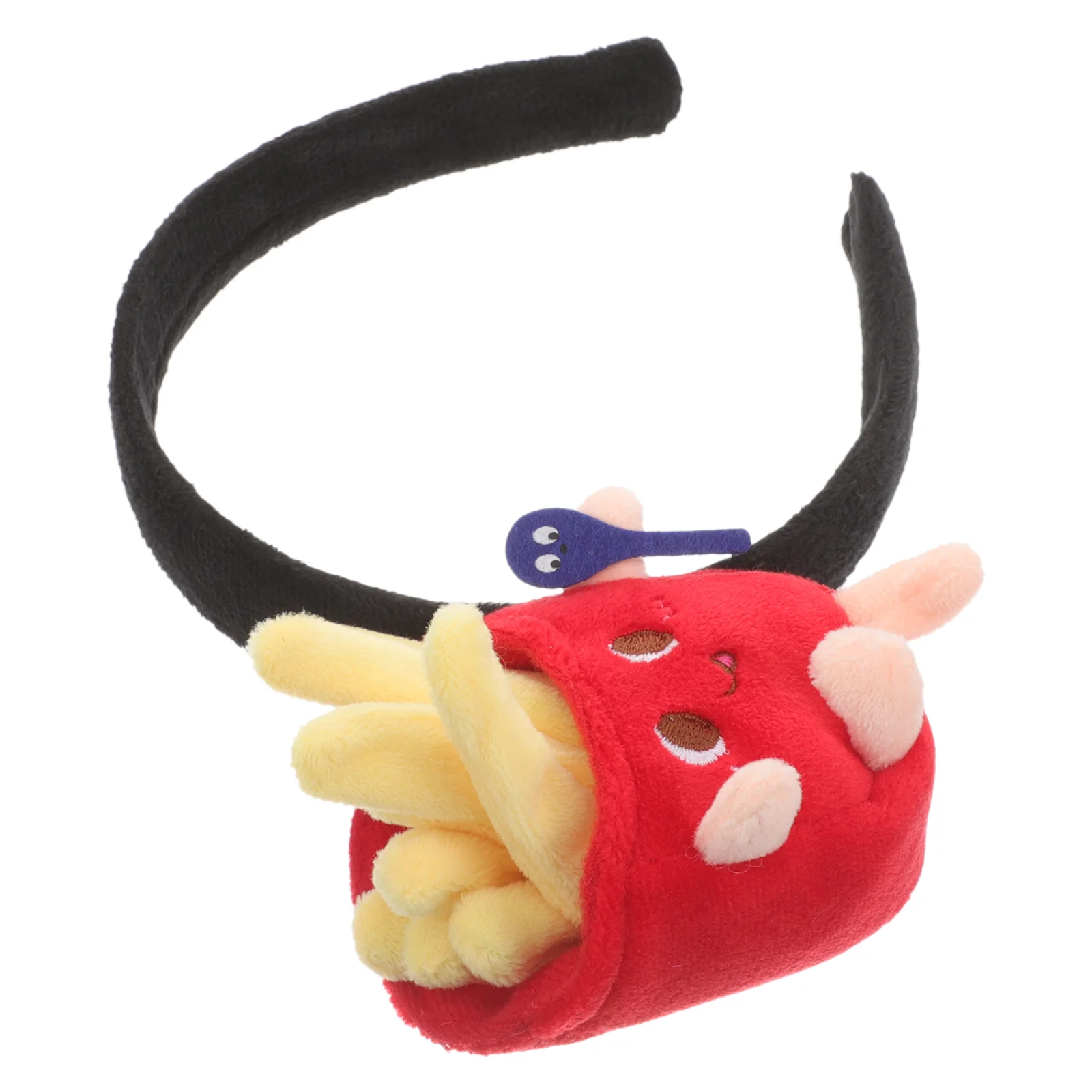 

Cartoon Headband Headbands Accessories Costume French Fries Cosplay Women Fabric Halloween