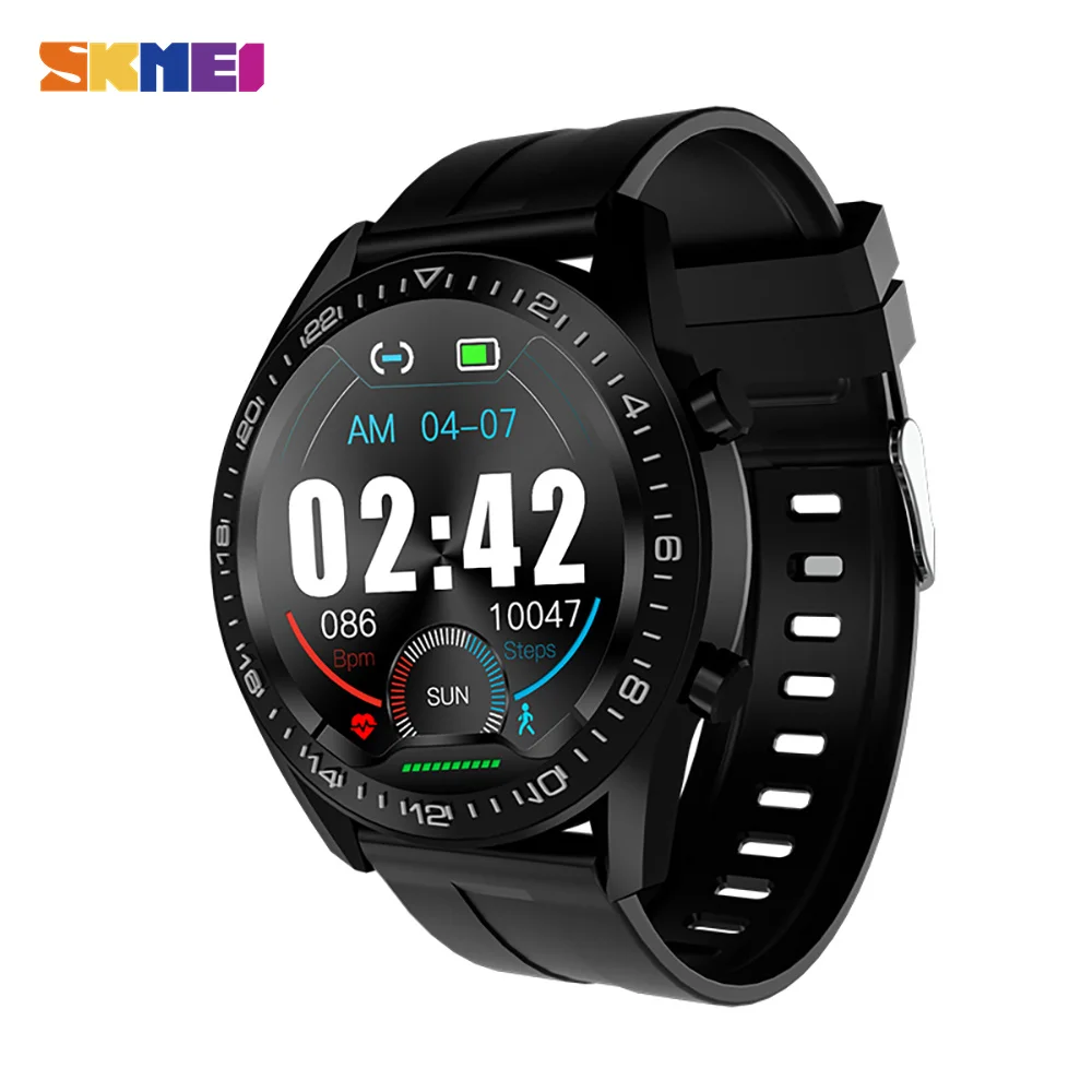 

SKMEI 1.28 inch Full Touch Screen Waterproof Smartwatch Bluetooth Call Heart rate monitoring Smart Watch for Android ios Xiaomi