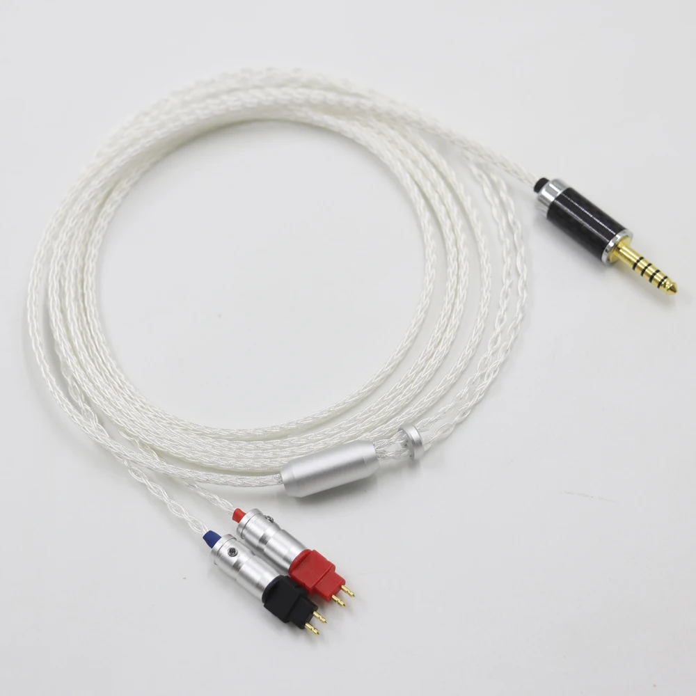 Монокристально-серебристый кабель для наушников SENNHEISER HD580 HD600 HD650 HD660S