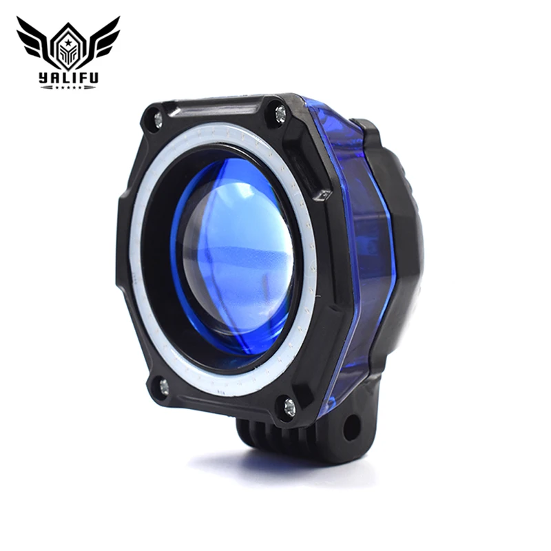 

Motorcycle Headlight Headlamp Spotlights Fog 12V 15W Head Light Working Spot Light Assemblie Imported Beads 6000K Driving Lamp
