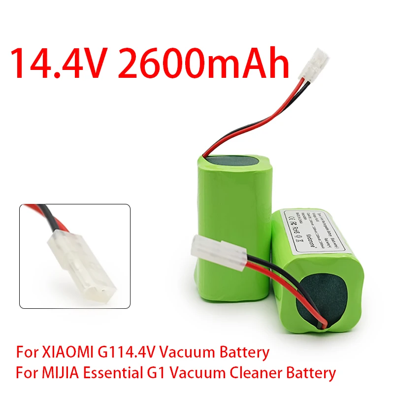 

New 4S1P 14.4V 2600mAh Lithium Rechargeable Battery,For Xiaomi G1 Robot Vacuum Mop Robot Vacuum Cleaner 18650 Li-ion Battery