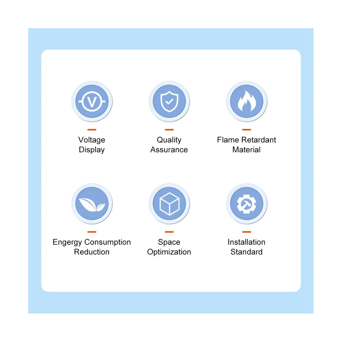 Однофазный вольтметр TOMZN на Din-рейку 40-500 В переменного тока модульный индикатор