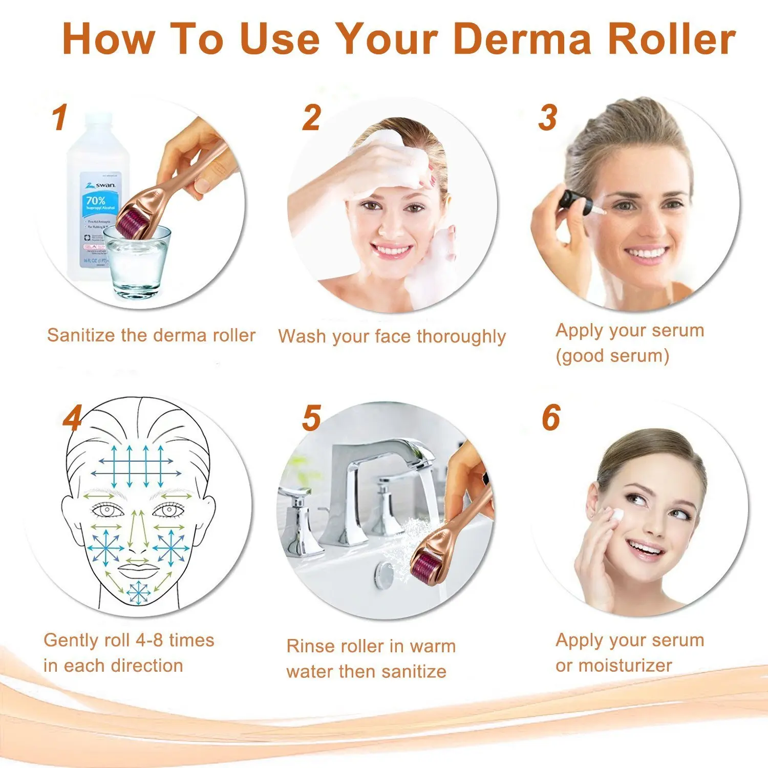 DR Derma Roller титановые наконечники 0 3 мм 25 2 титановый мезороллер для обработки тела и