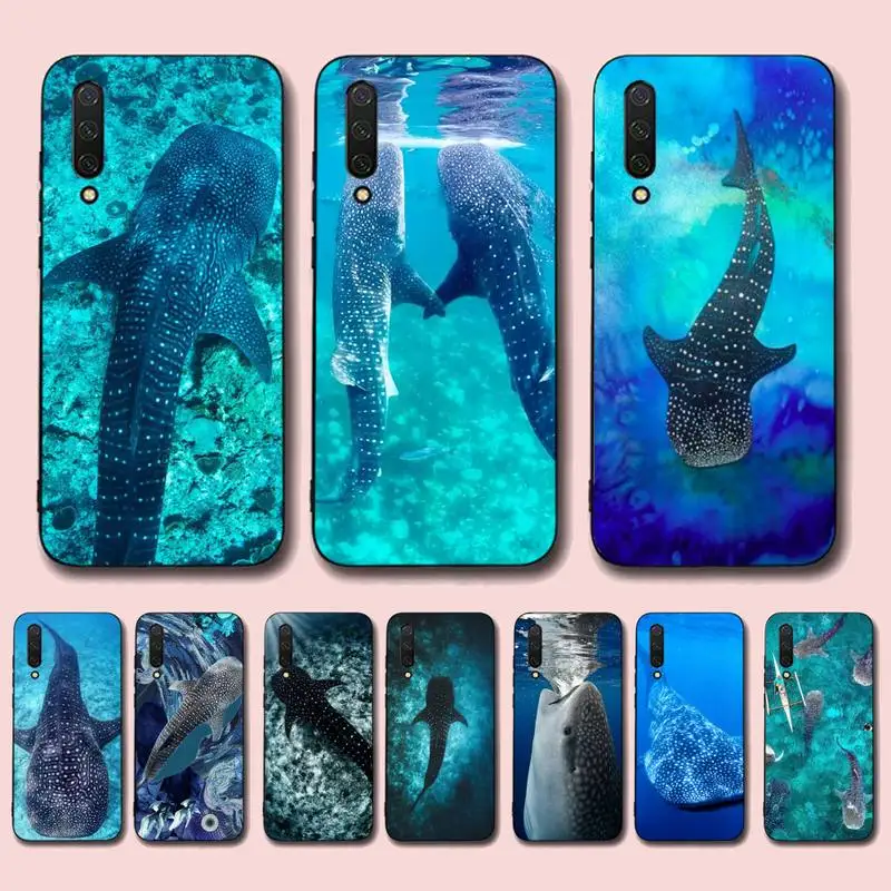 

Ocean Whale Shark Phone Case for Xiaomi mi 5 6 8 9 10 lite pro SE Mix 2s 3 F1 Max2 3