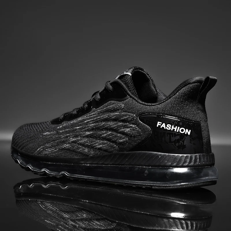 New Arrival Cushion Running Sneakers for Men Breathable Comfortable Sports Mens Sneakers Non-slip Training Fitness Male Shoes