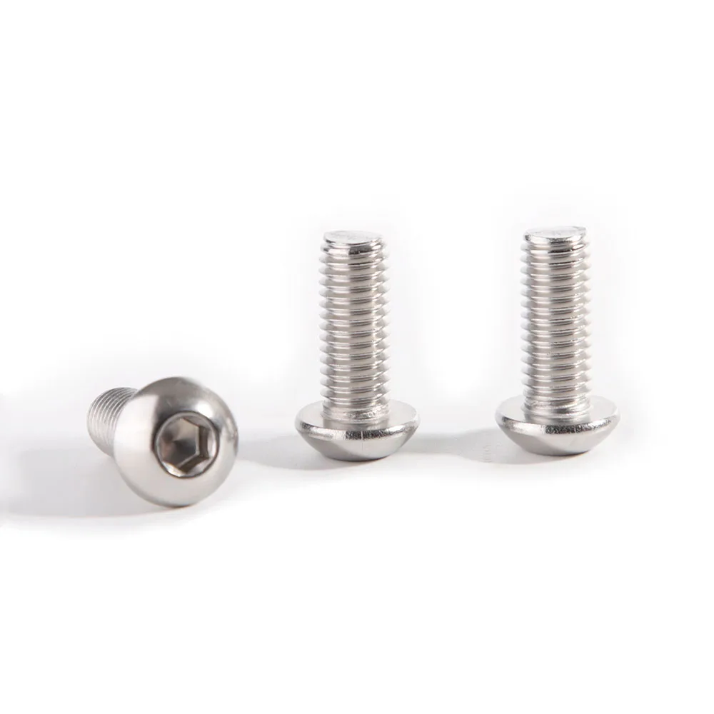 ISO7380 A2-70 Винт с шестигранной головкой из нержавеющей стали 304 и круглой Болт M2 M2.5 M3