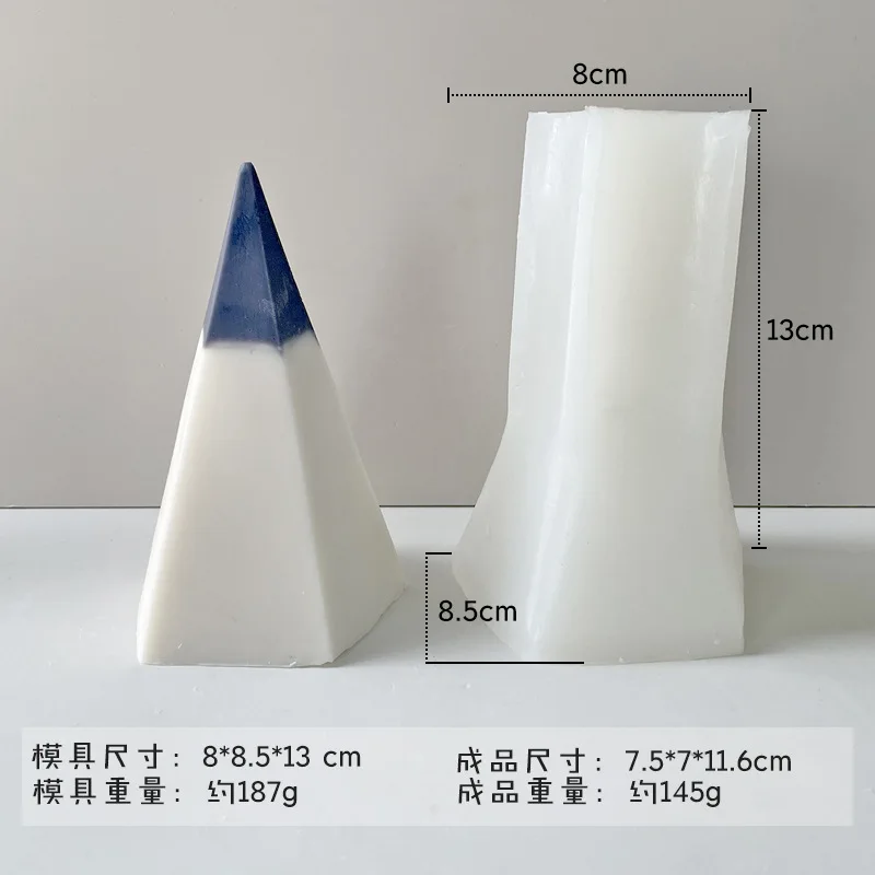 Геометрическая искусственная силиконовая форма сделай сам штукатурка в стиле Ins