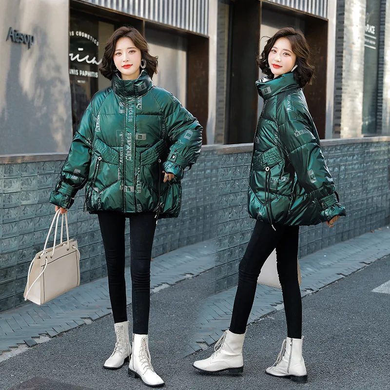 DEODAR Lightweight Zippers Down Jacket Women Winter New Short Fashion Thick Parkas Waterproof Windproof Slim Fit Lady Coat