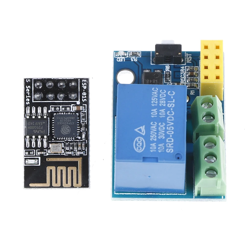 

1 шт., релейный модуль 5 в ESP8266 ESP-01 Wifi, Беспроводное дистанционное управление через приложение, релейный переключатель SN