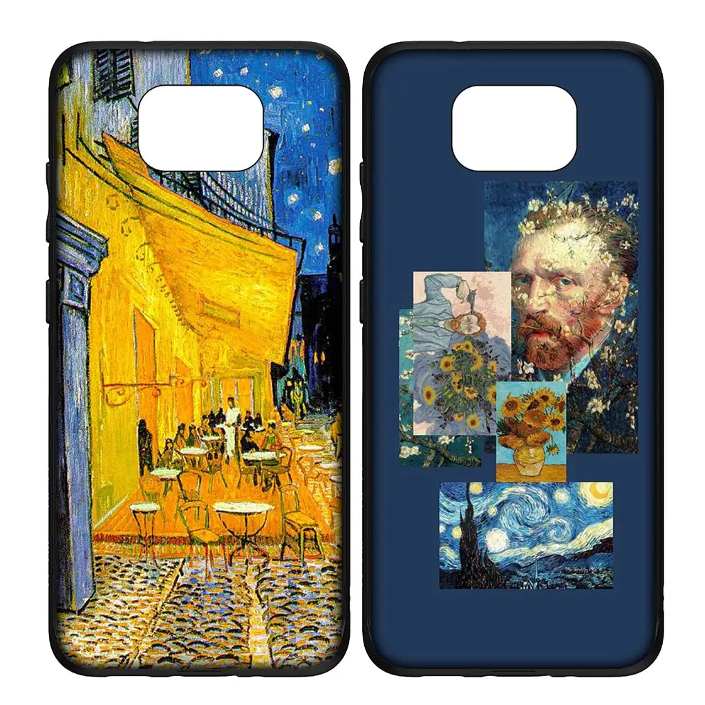 Чехол Starry Night Van Gogh Sky Art для OPPO A17 A15 A16 A3 Pro A40 A60 A80 A79 A95 A94 A74 A78 A58 A38 A57 4G 5G чехол телефона