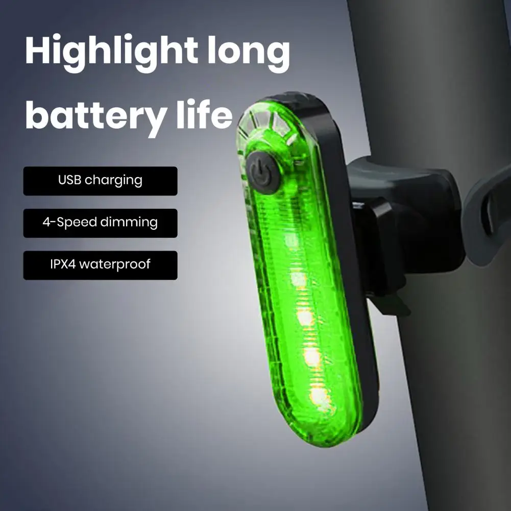 

Convenient Accessories LED Lamp MTB Road Bicycle Signal Warning Light Cycling Accessories Wireless Taillight Bike Rear Lamp