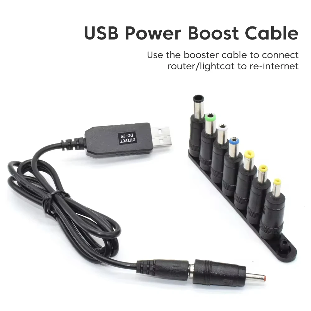 Универсальный шнур питания с USB на 9/12 В постоянного тока переключатель зарядный
