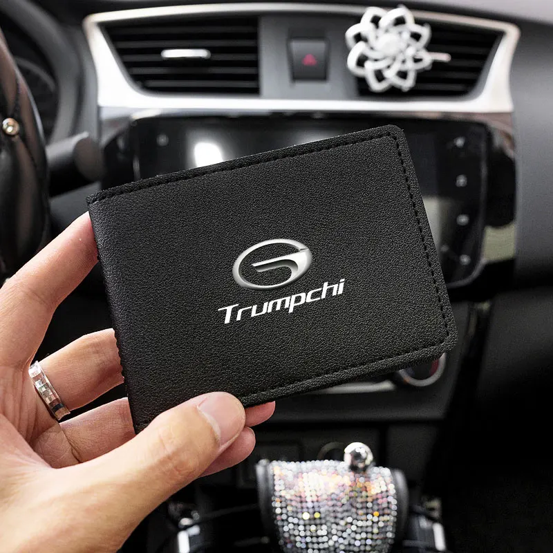 

Multifunctional protective cover Wallet With Driver's License Slots Motor vehicle card For Trumpchi GacGS8 GS345 Plus Coupe GM86