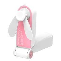 usb mini fold fan electric portable hold small air cooler originality charging household electrical appliances desktop ventilado