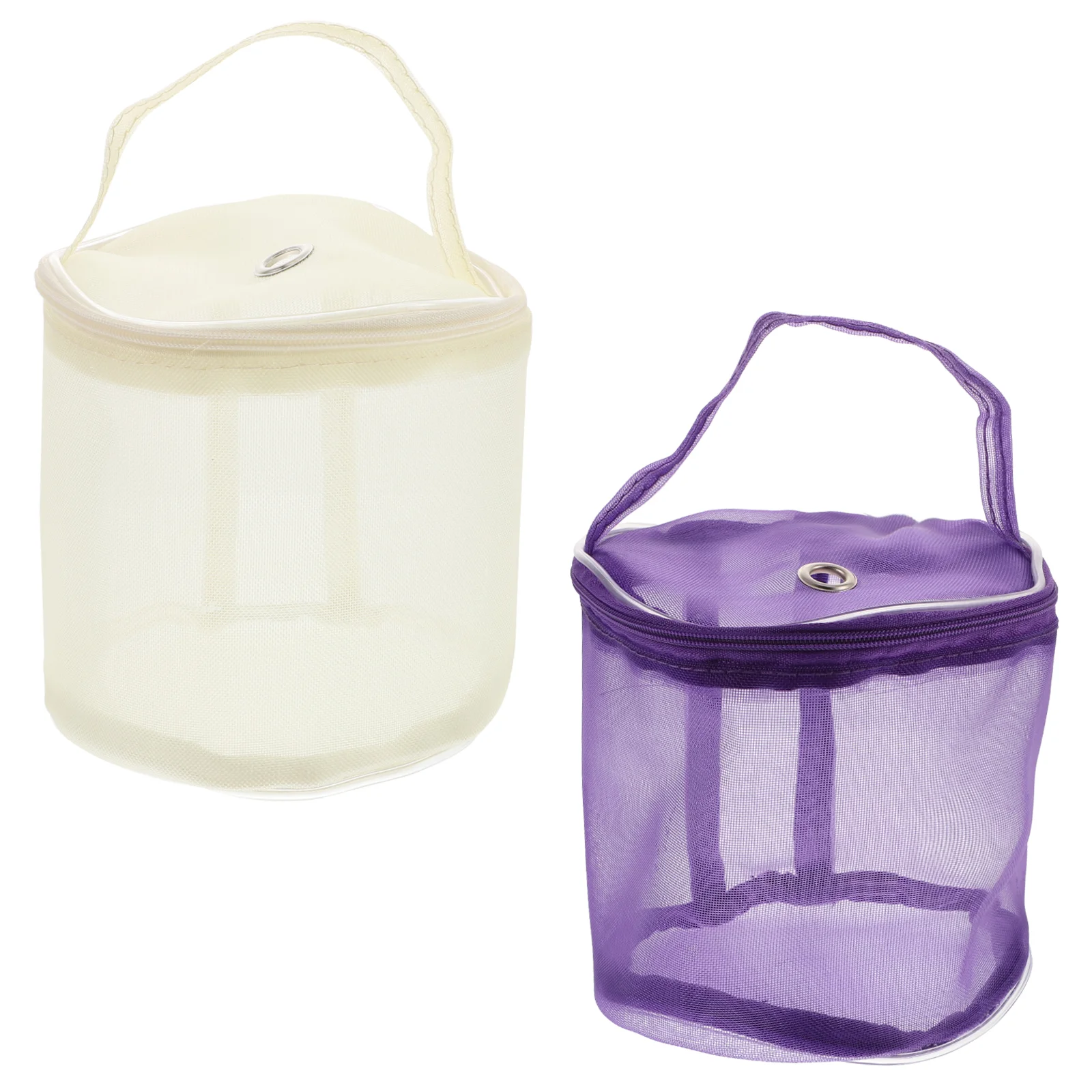 

2pcs Storage Bags Fine Good Embroidery Yarn Container Embroidery Tool Bag Woolen Yarn Storage Bag