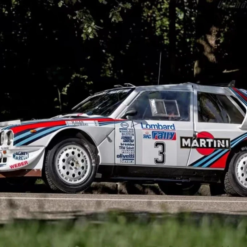 Корпус раллийного автомобиля Lancia Delta S4 110 для радиоуправляемого шасси, колесная база 257 мм Tamiya tt01 tt02 Kyosho Yokomo hsp mst RC Опционная часть (art.: 3920ce47dca32) - 3920ce47dca32