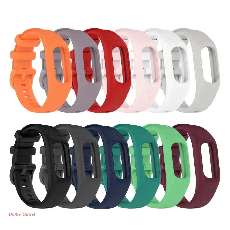 

Silica Wristband Belt for GarminVivosmart 5 Sport Watch Soft Strap Loop Bracelet