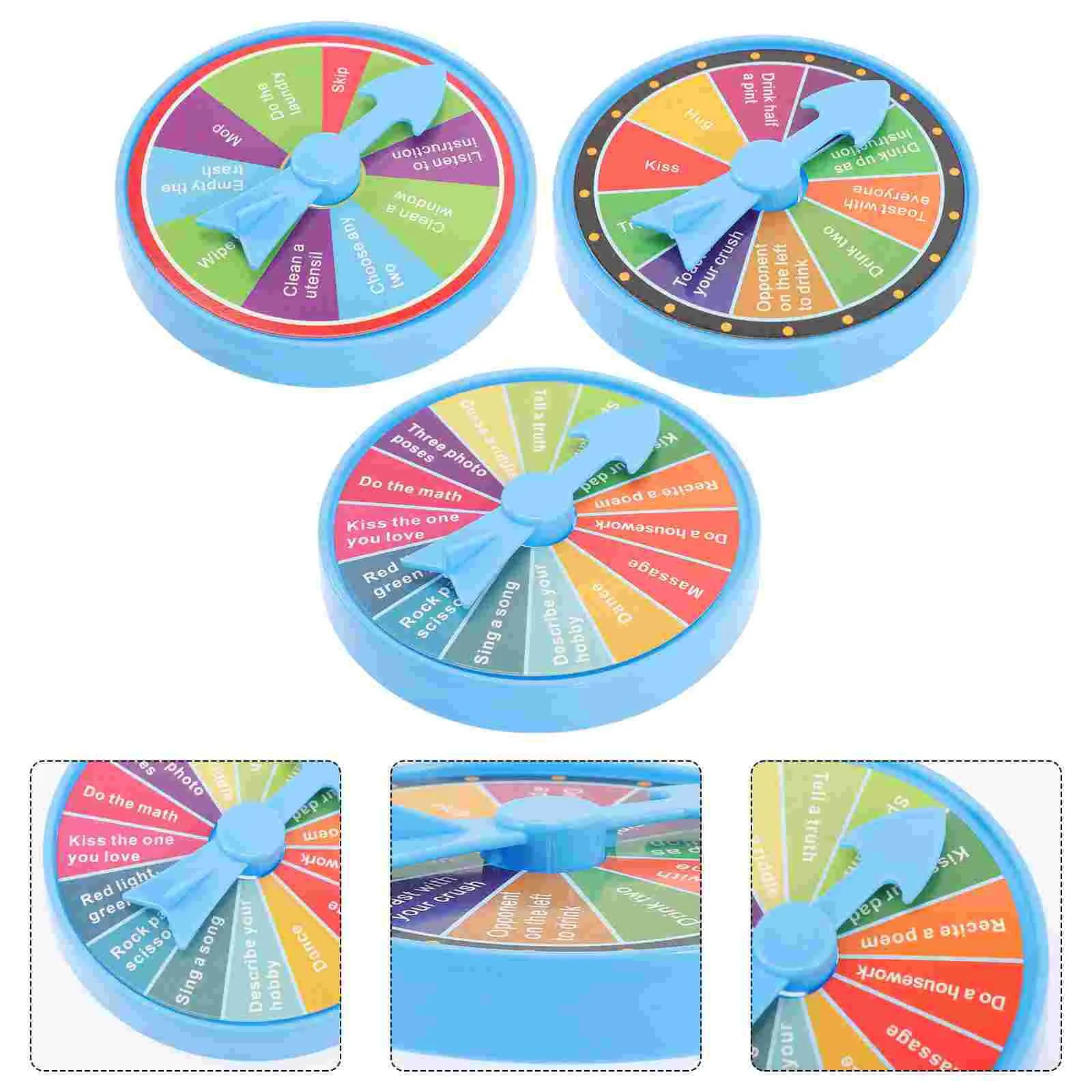 

Wheel Prizegame Tabletop Fortune Carnival Raffle Draw Lucky Wall Hanging Mini Random Color Winner Compact Show Tradeforerase Dry