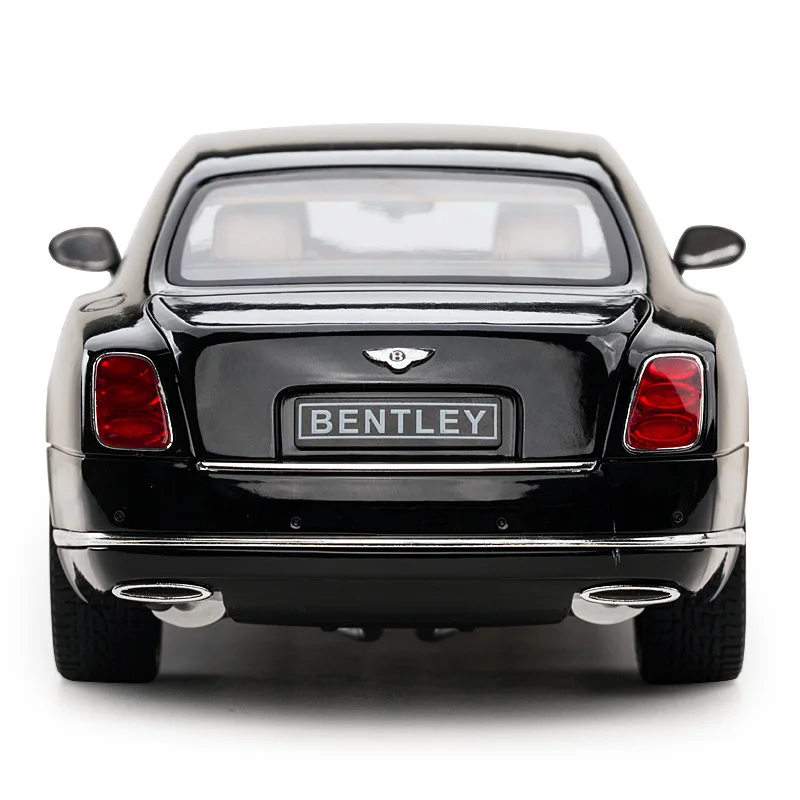 1:18 Bentley Mulsanne Starlight модель статического автомобиля из сплава 6 мест можно открывать