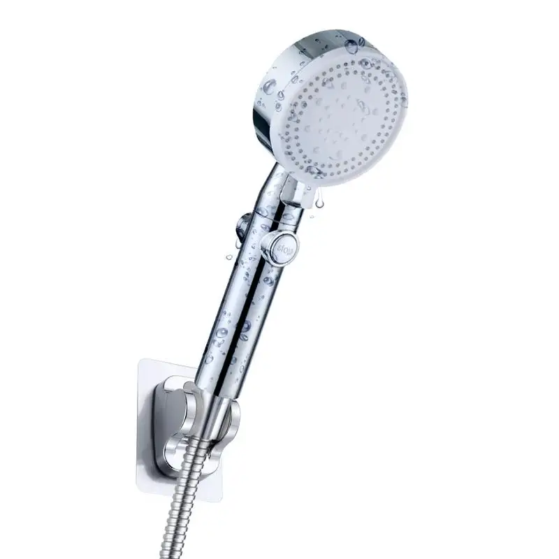 

Shower Head With Handheld Water Spray Showerheads Detachable With 4 Modes Showering Accessories Shower Head With Hose Bathroom